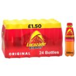 Lucozade Energy Drink Original 500ml PMP £1.50 500ml × 24 × 1