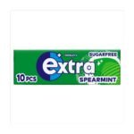 Extra Spearmint Sugarfree Chewing Gum 10pce × 30 × 1