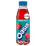 Oasis Summer Fruits PMP£1.40  500ml × 12 × 1