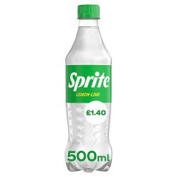 Sprite 12 x 500ml PM £1.40 500ml × 12 × 1