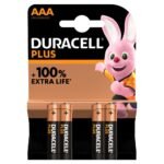 Duracell Plus 100% AAA 4pk × 10 × 1