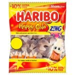 HARIBO Happy Cola Zing Fizzy & Jelly Sweets Sharing Bag 154g × 12 × 1