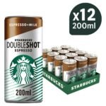 Starbucks Double shot Espresso Iced Coffee 200ml×12