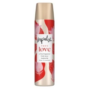 Impulse Body Spray True Love 75ml × 6 × 1