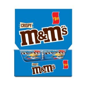 M&M's Crispy Milk Chocolate Bites Treat Bag £1.69 PMP  77g × 16 × 1