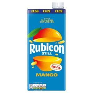 Rubicon Still Mango Soft Drink  1L PMP £1.69 1Ltr × 12 × 1