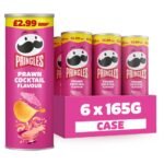Pringles Prawn Cocktail Sharing Crisps 6 x 165g PMP £2.99 9165g × 6 × 1