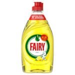 Fairy Washing Up Liquid Lemon with LiftAction 320ML 320ml × 10 × 1
