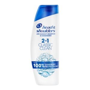 Head & Shoulders Classic Clean 2in1 Anti Dandruff Shampoo 250ml, Refreshing Clean Scent 250ml × 6 × 1