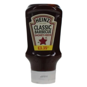 HEINZ 480G BBQ SAUCE £3.35 PMP 480G × 5 × 1