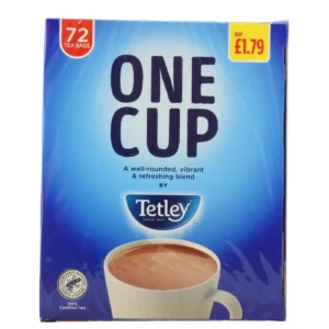 TETLEY ONE TEA BAGS  £1.79 72'S× 12 × 1