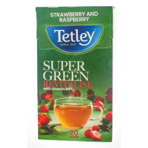 TETLEY SUPER GREEN BOOST 20S × 4×1