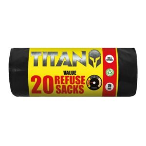 TITAN STRONG BIN BAG/REFUSE 75L 20s × 20 × 1