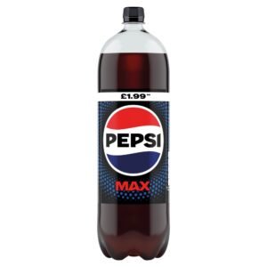 Pepsi Max No Sugar Cola Bottle PMP £1.99 2L×6×1