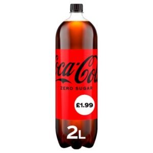 Coca-Cola Zero Sugar 6 x 2L PM £1.99 2Ltr × 6 × 1