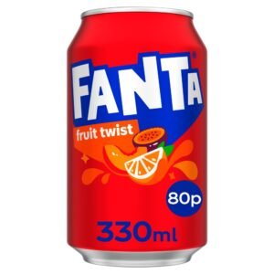 Fanta Fruit Twist 330ml PM 80p 330ml × 24 × 1