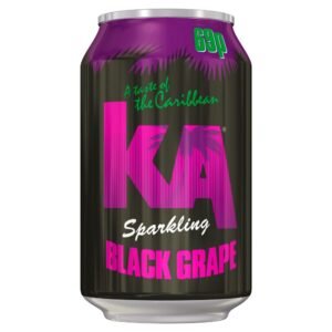 KA Sparkling Black Grape 330ml 330ml × 24 × 1