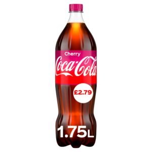 Coca-Cola Cherry 6 x 1.75L PM £2.79 1.75Ltr × 6 × 1