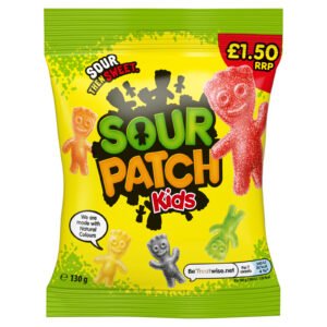 SOUR PATCH KIDS SWEET BAG PM £1.50 10 x 130GM