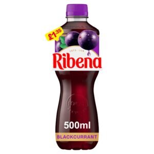 Ribena Blackcurrant Juice Drink £1.35 500ml × 12 × 1