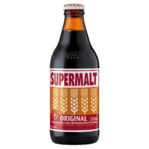 Supermalt Original Non-Alcoholic Malt Beverage with B Vitamins 330ml 330ml × 24 × 1
