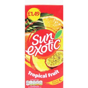 Sun Exotic Tropical Fruit  litre PM£1.49 1Ltr × 12 × 1