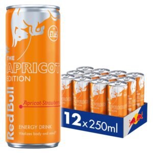 Red Bull Energy Drink Apricot Edition  PM 1.65 250ml × 12 × 1