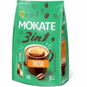 MOKATE BAG COFFEE IRISH 3 IN1 SACHET 10 x 10PK