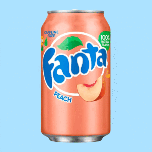 Fanta Peach Can 355ml ×12×1
