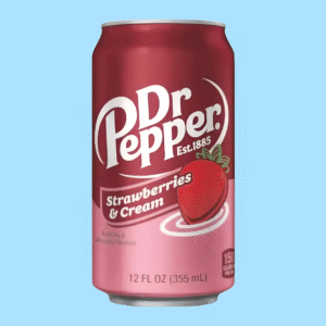 Dr Pepper Strawberries Cream Can 355ml×12×1