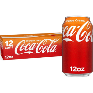 Coca Cola Orange Cream Can 355ml×12×1