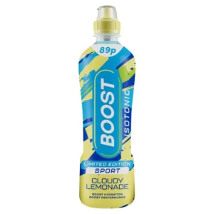 Boost Isotonic Limited  Cloudy Lemonade PMP 89P 500ml × 12 × 1
