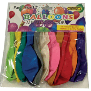 PLAIN COLOUR BALLOON 1X12