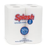 SPLASH KITCHEN TOWEL 44sht 4pk × 6