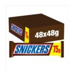 Snickers Milk Chocolate Bar 48g PMP £0.75 48g × 48 ×