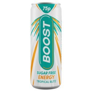 Boost Sugar Free Energy Tropical Blitz PM 75P 250ml × 24 × 1