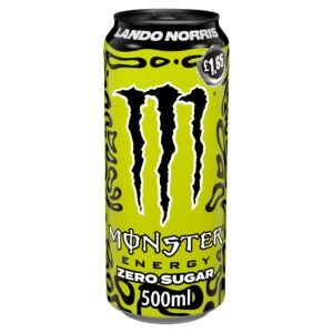 Monster Energy Drink Lando Norris Zero Sugar PM £1.65 500ml × 12 × 1