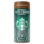 Starbucks Tripleshot Espresso Iced Coffee 300ml×12