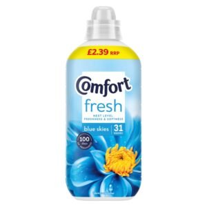 Comfort Fresh Fabric Conditioner Blue Skies 31 washes PM£ 2.39 930ml × 8 × 1
