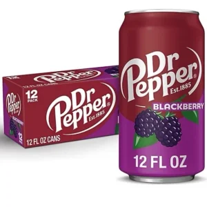 American Dr Pepper Blackberry Cans 355ml×12×1