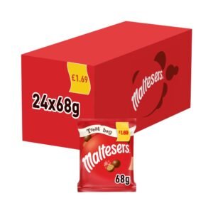 Maltesers Milk Chocolate & Honeycomb Bites Treat Bag £1.69 PMP  68g ×24×1