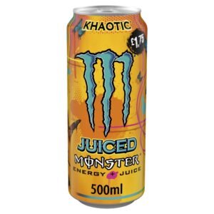 Monster Energy Drink Khaotic 500ml PM £1.75 500ml × 12 × 1