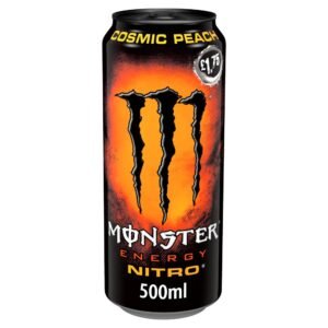 Monster Energy Drink Nitro Cosmic Peach 500ml PM £1.75 500ml × 12 × 1
