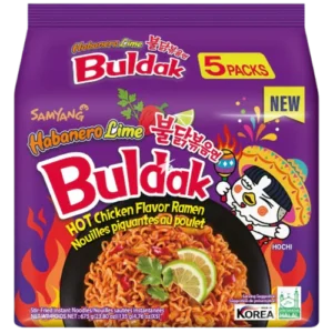 Samyang Buldak Habanero Lime Hot Chicken Ramen 8X(1X135G)