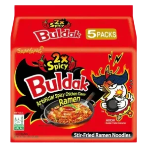 Samyang Buldak 2X Spicy Chicken Ramen 8X1X140G