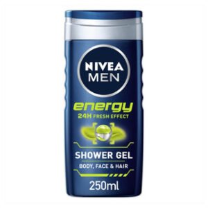 NIVEA MEN - ENERGY SHOWER GEL 250ML × 6 × 1