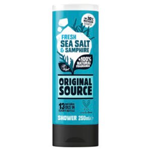 ORIGINAL SOURCE - SEA SALT & SAMPHIRE  250ML × 6 × 1