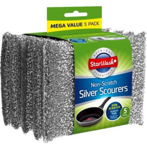 Non Scratch Scourers 5pk x 1