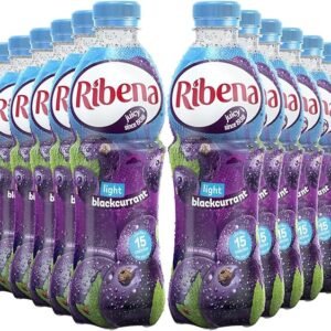 Ribena Light Blackcurrant  Juice Drink  500ml × 12 × 1