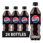 Pepsi Max No Sugar Cola Bottle 500ml × 24 × 1